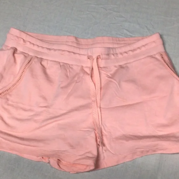 Alfani Women's Light Pink Athletic Shorts - Picture 1 of 8